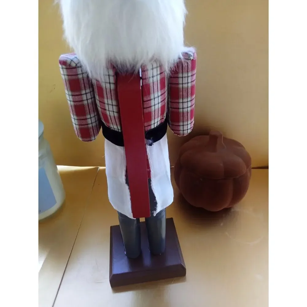 North Pole Trading Co 14" Baker Christmas Nutcracker - Picture 6 of 8